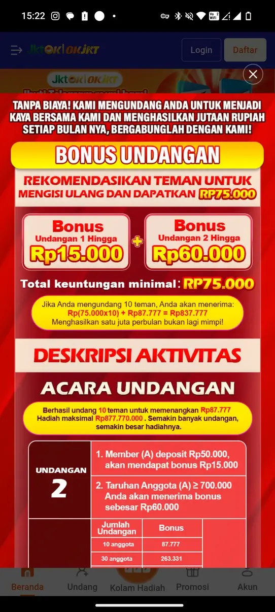 OKJKT APK Profil Member